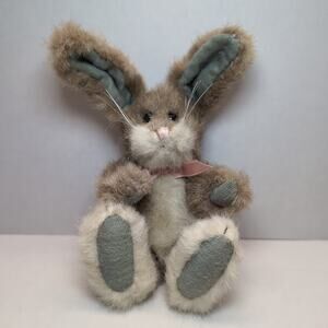 Boyds Bear Collection Archive Series Jointed Bunny Rabbit Alice Pink Bow